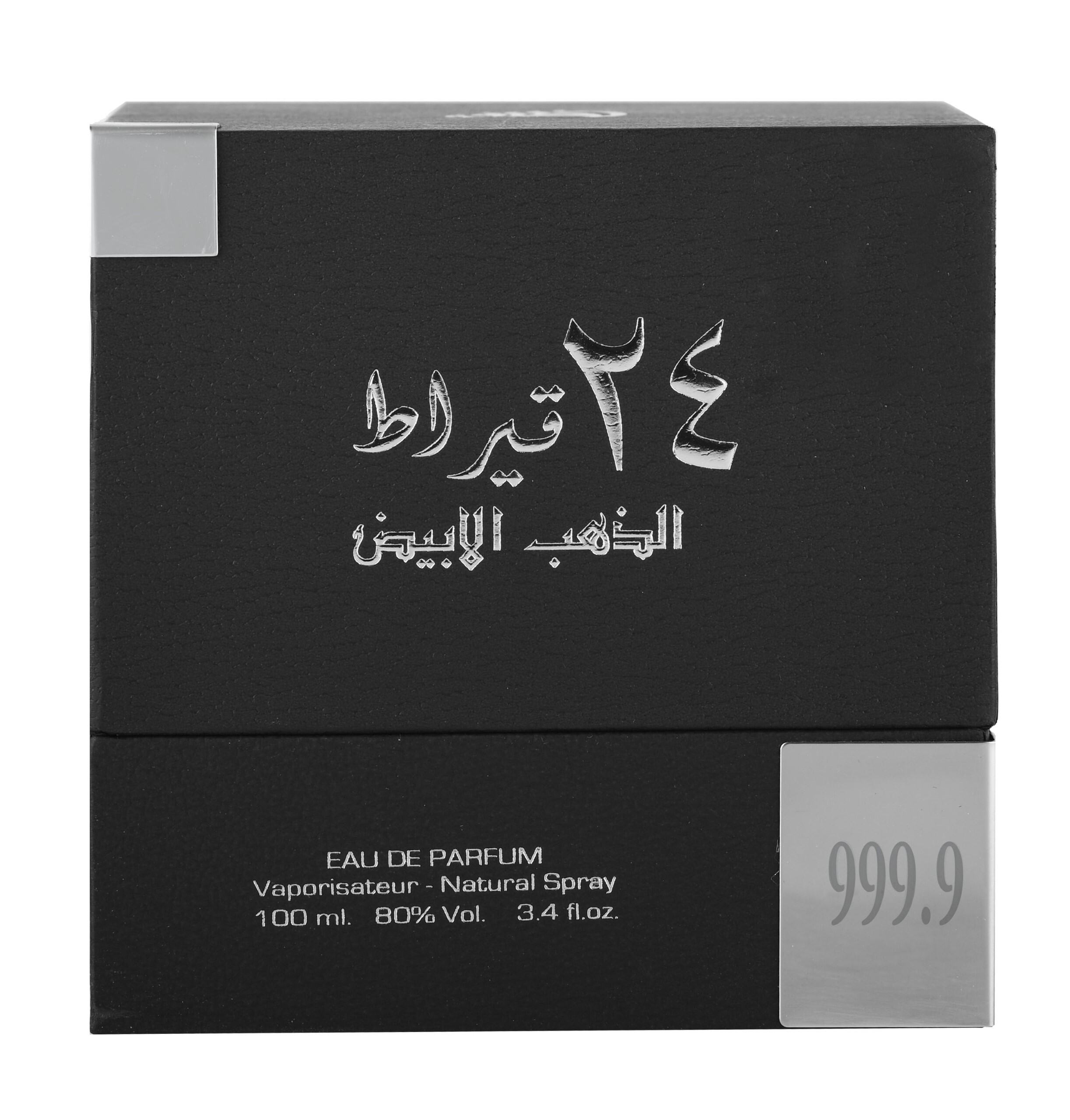 Lattafa 24 Carat White Gold 100 Ml