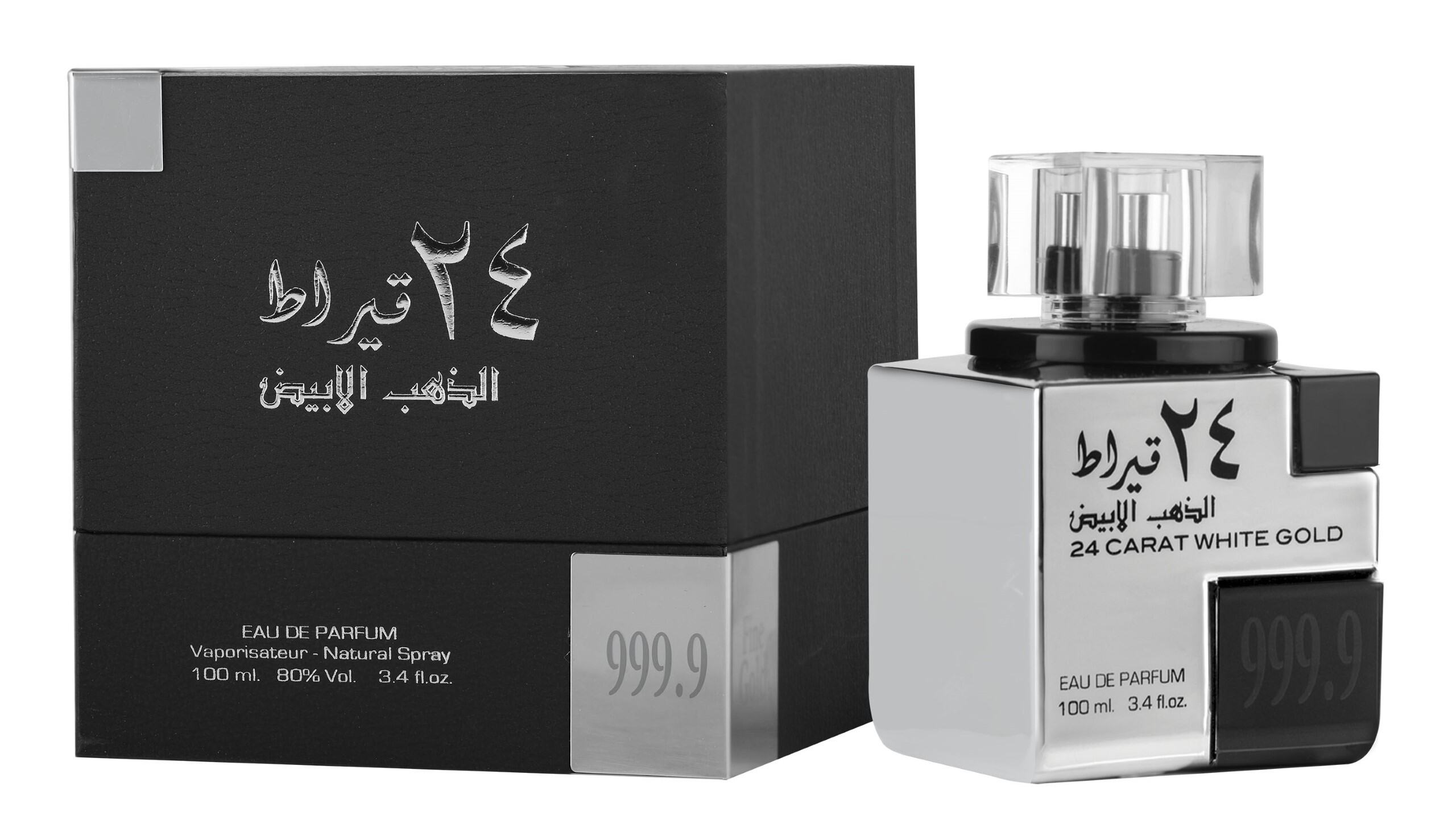 Lattafa 24 Carat White Gold 100 Ml