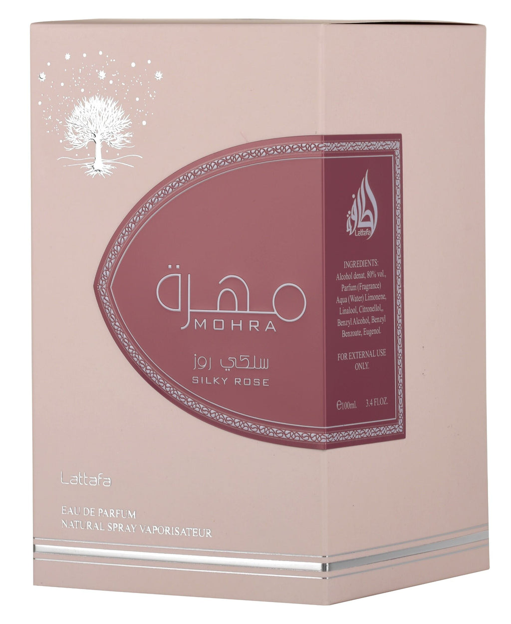 Lattafa Mohra Silky Rose Edp  100 Ml