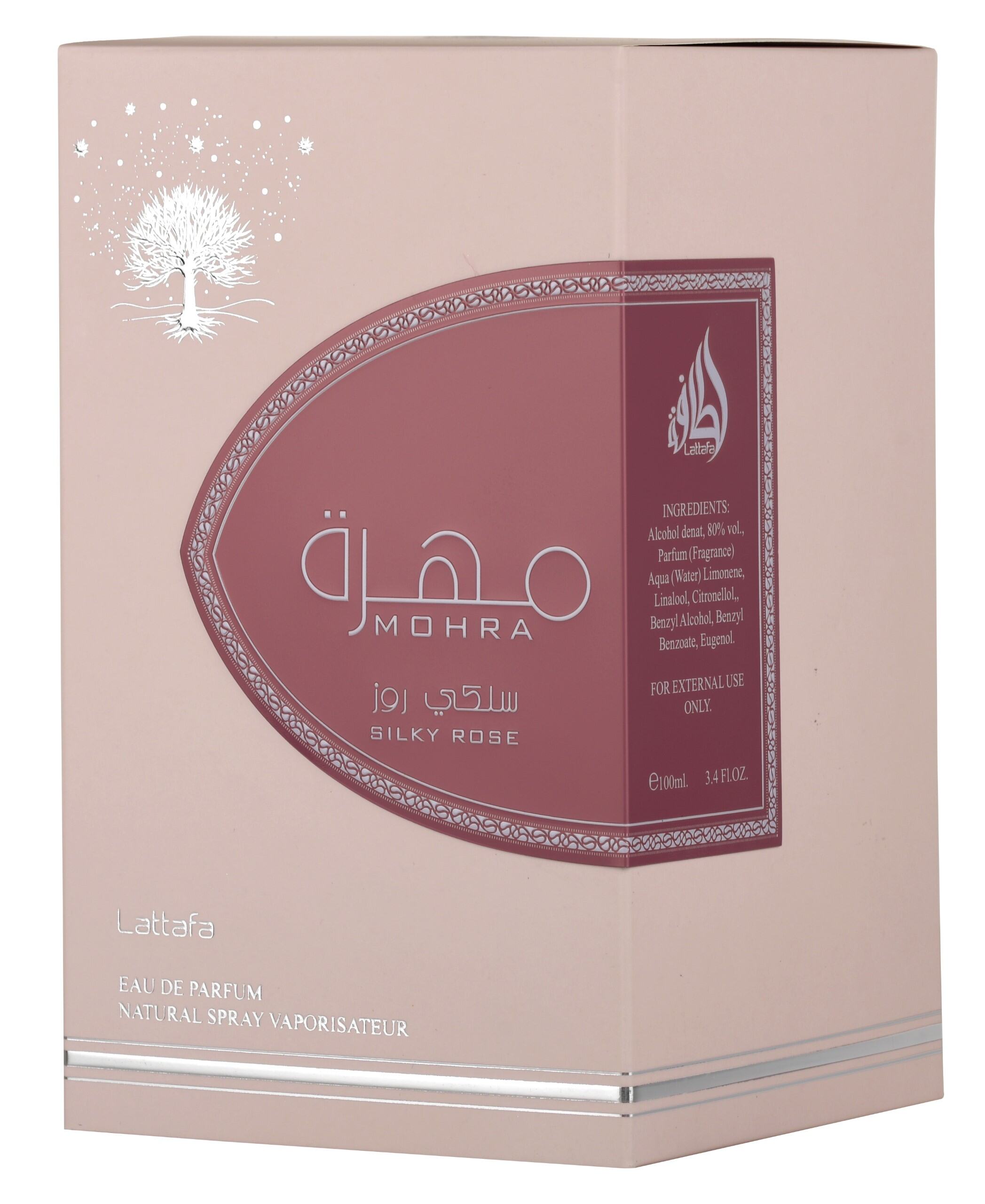 Lattafa Mohra Silky Rose Edp  100 Ml