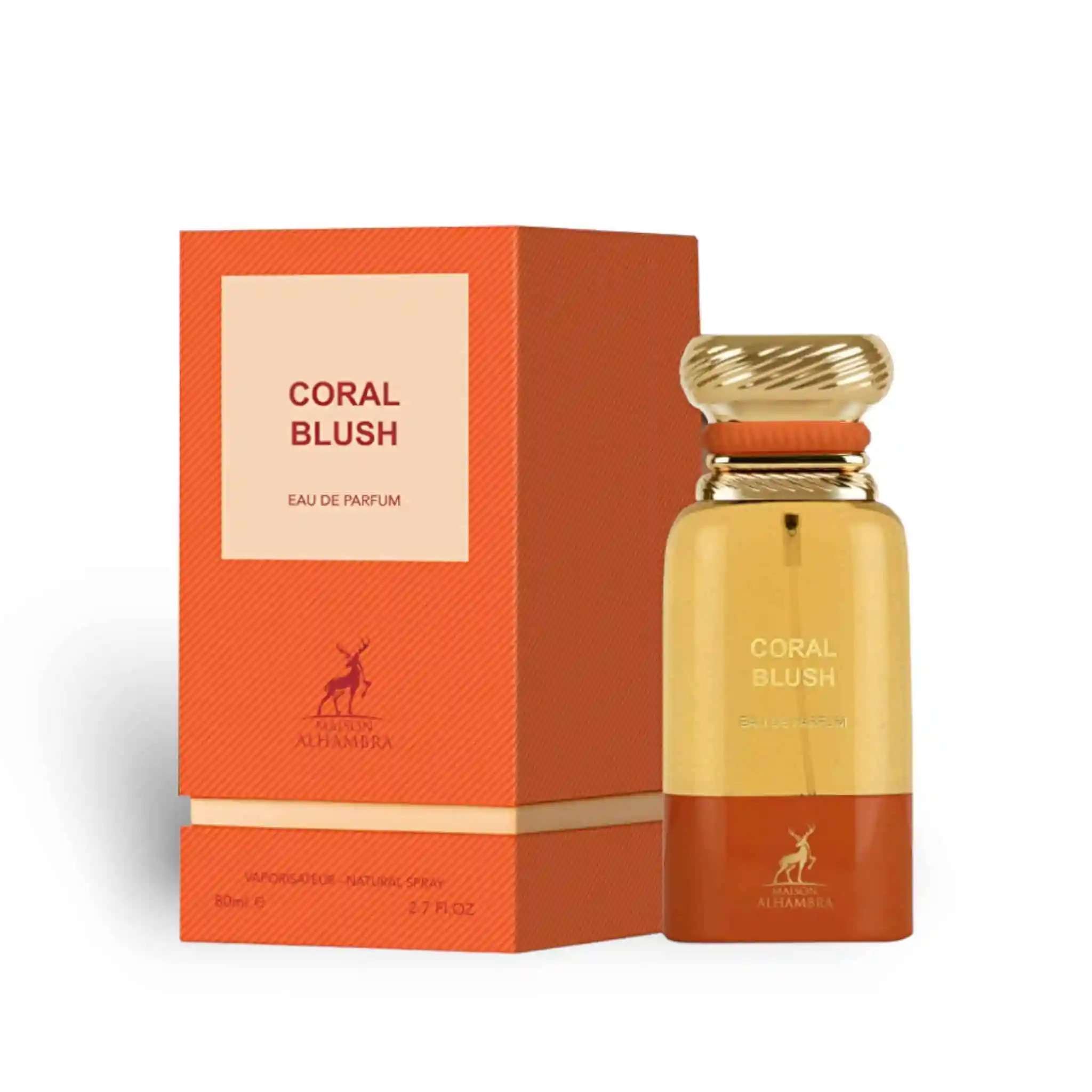 Al Hambra Coral Blush (Bright Peach) Edp  80Ml