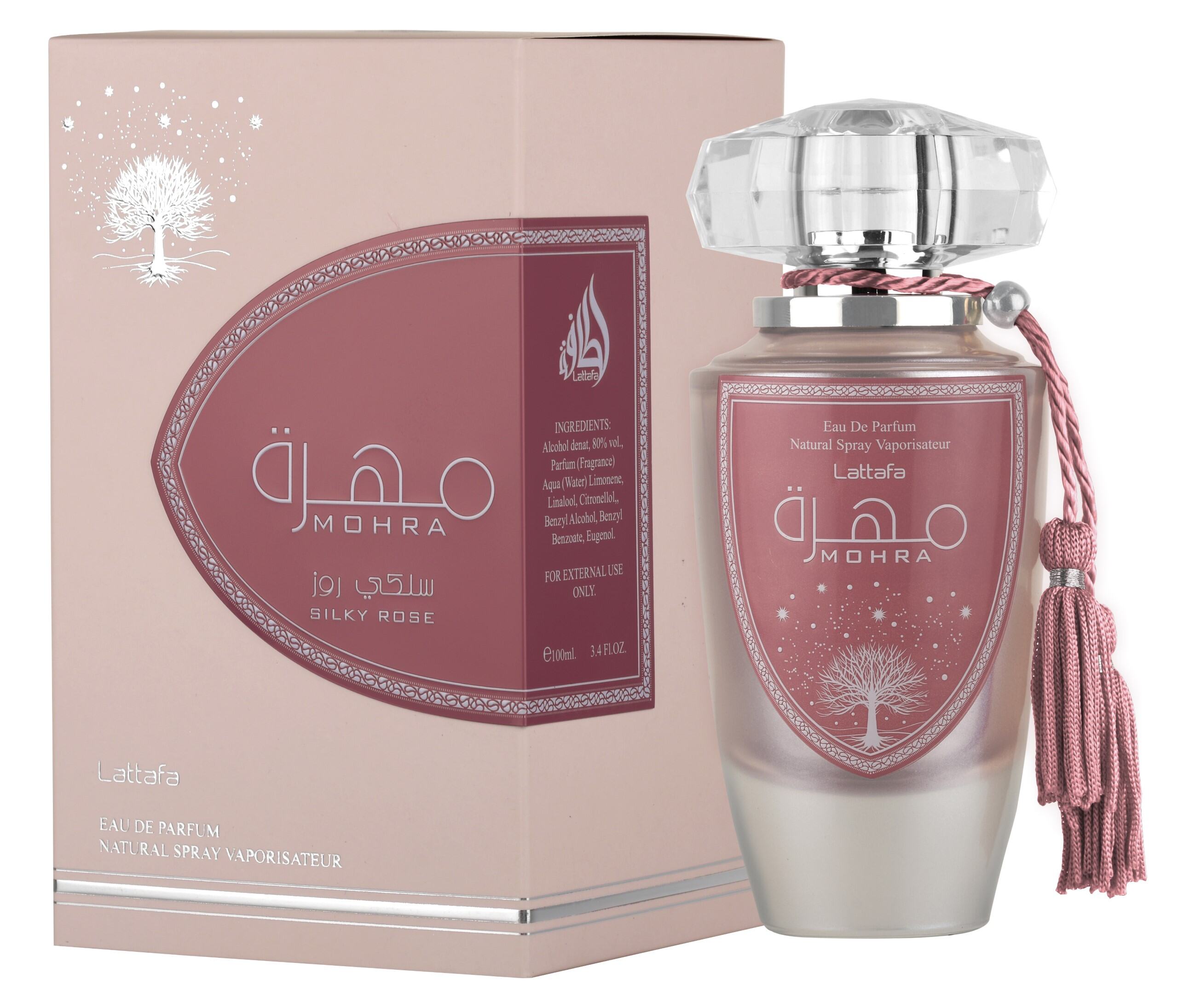 Lattafa Mohra Silky Rose Edp  100 Ml
