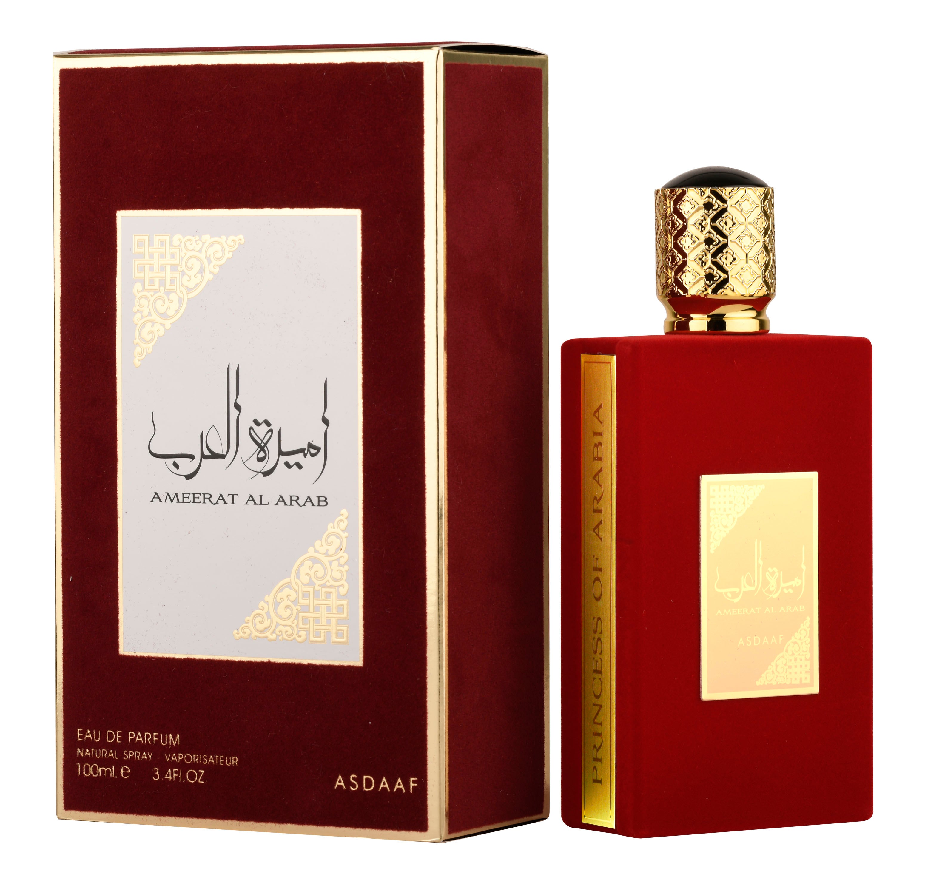 Asdaaf Ameerat Al Arab Edp (Red) 100 Ml