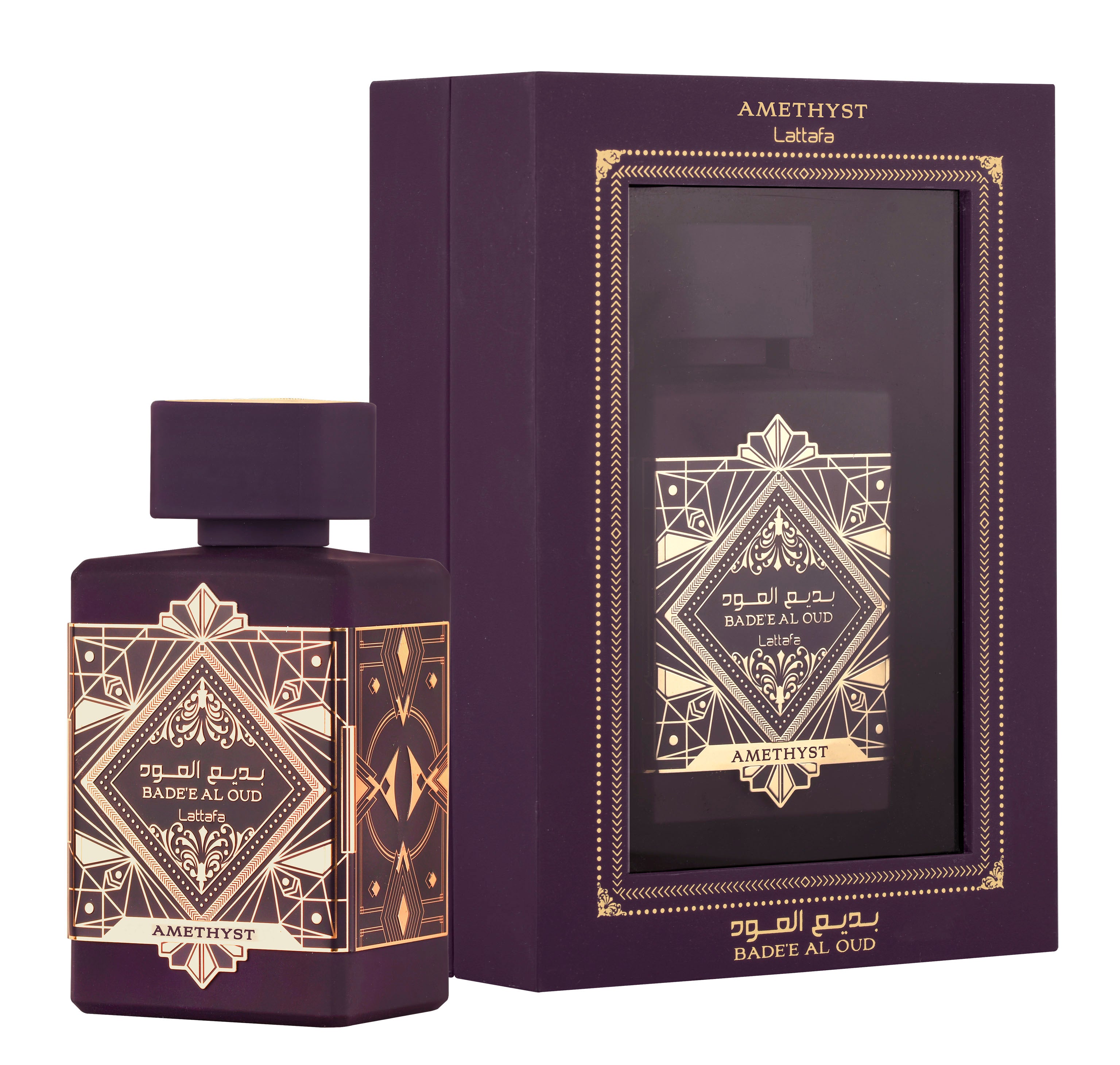 Lattafa Badee Al Oud Amethyst  (Purple)Edp 100 Ml