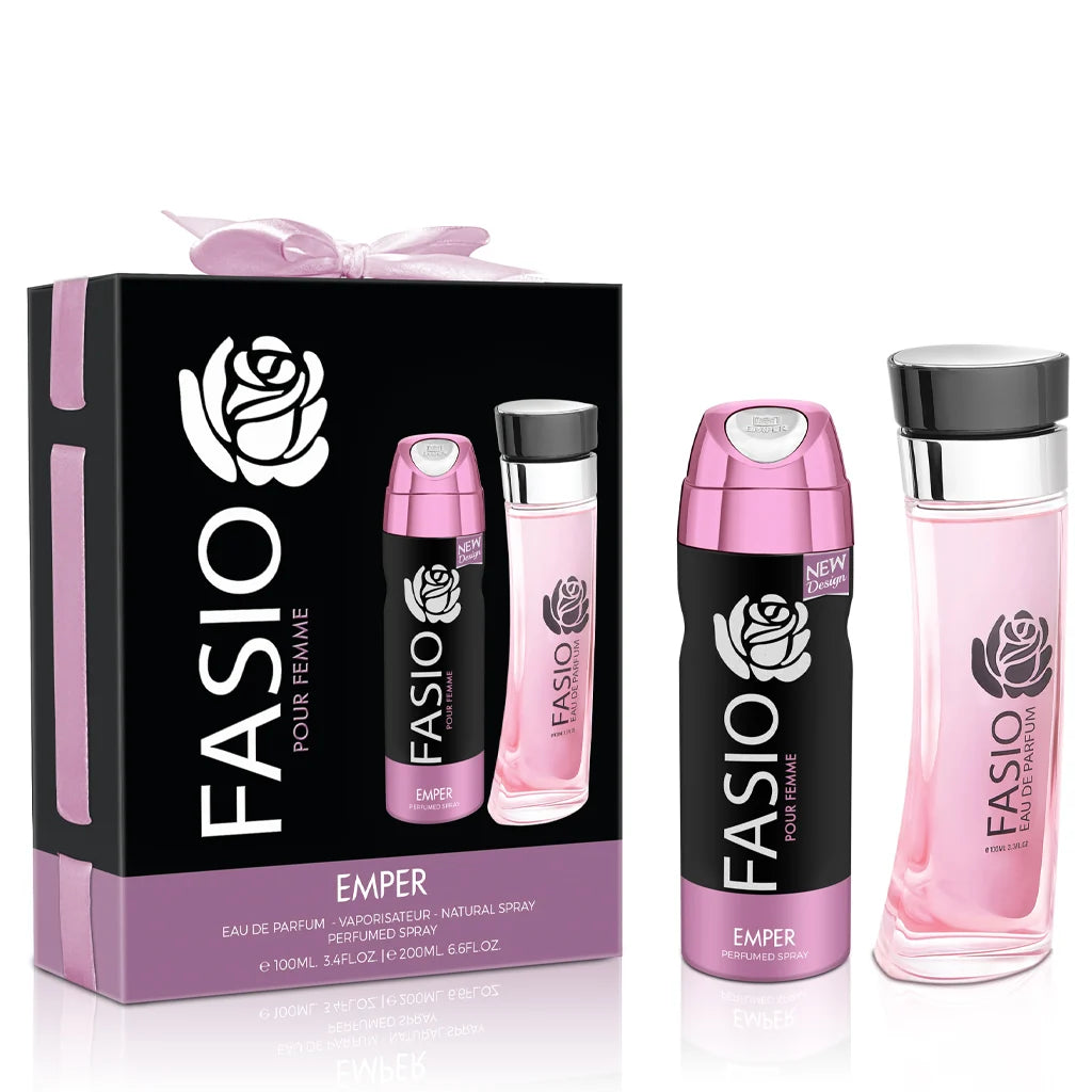 Emper  Fasio Pour Femme Gift Set  With Deo