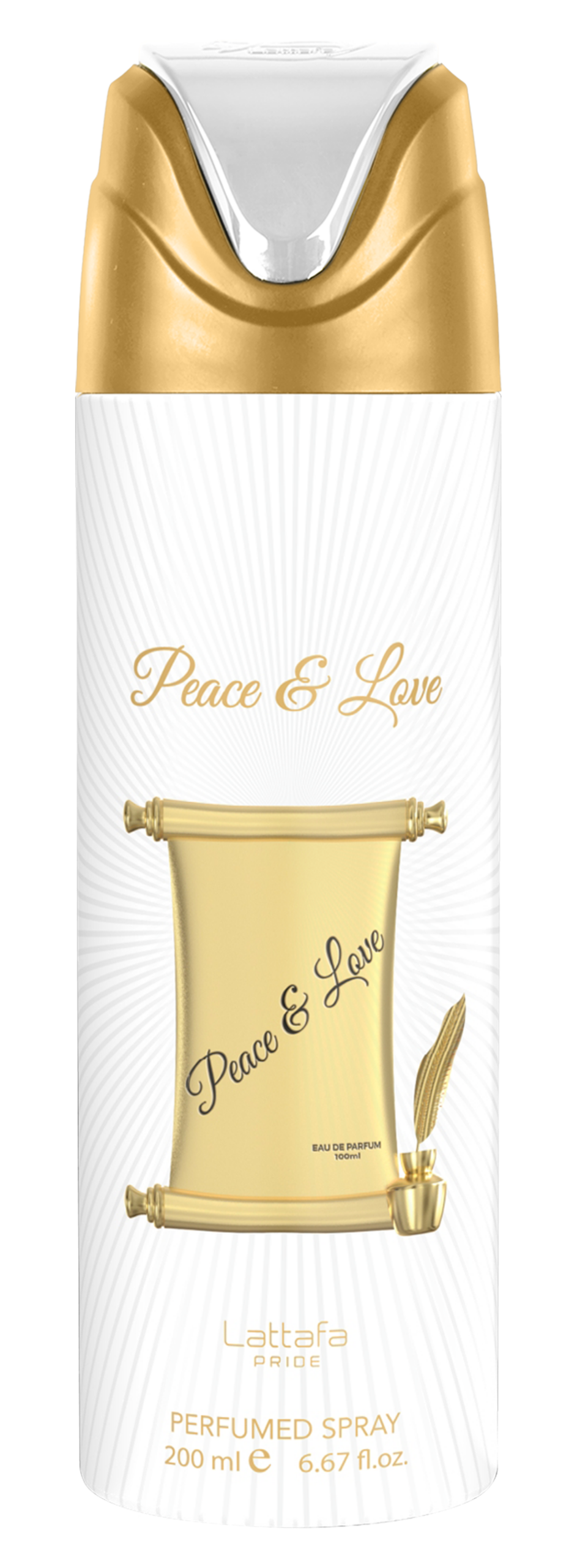 Lattafa Pride Peace & Love Deo 200Ml