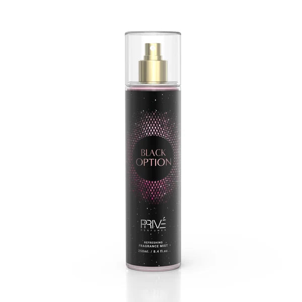 Prive  Black Option Body Mist  250Ml