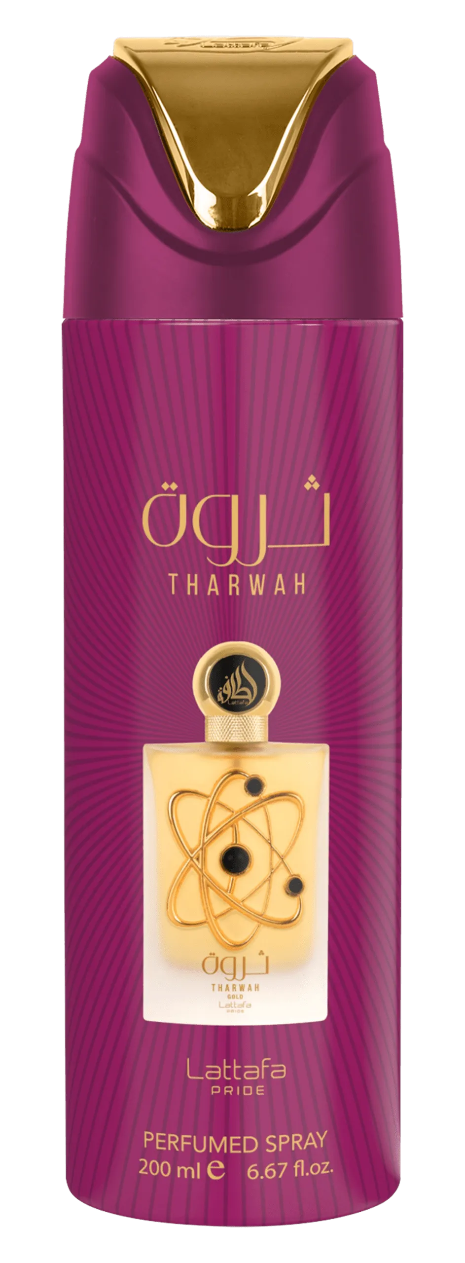 Lattafa Pride Tharwa Gold Deo 200Ml