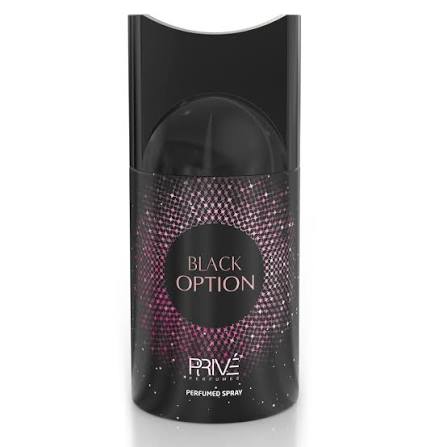 Prive  Black Option Deo Spray 250Ml