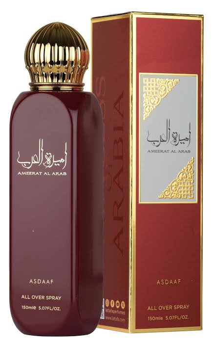 Asdaaf Ameerat Al Arab  All Over Spray  150Ml