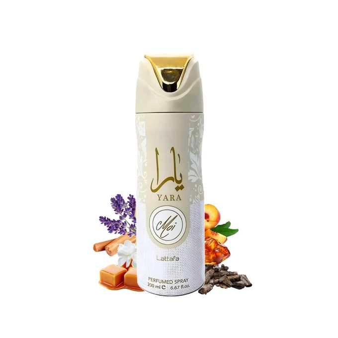 Lattafa Yara Moi ( White )Deodrant 200Ml