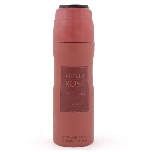 Lattafa Velvet Rose Deodrant 200Ml