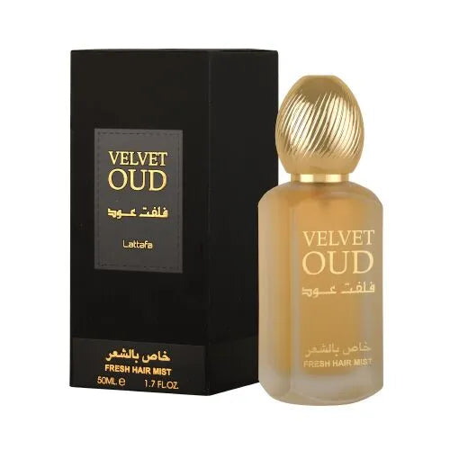 Lattafa Velvet Oud Hair Mist 50Ml
