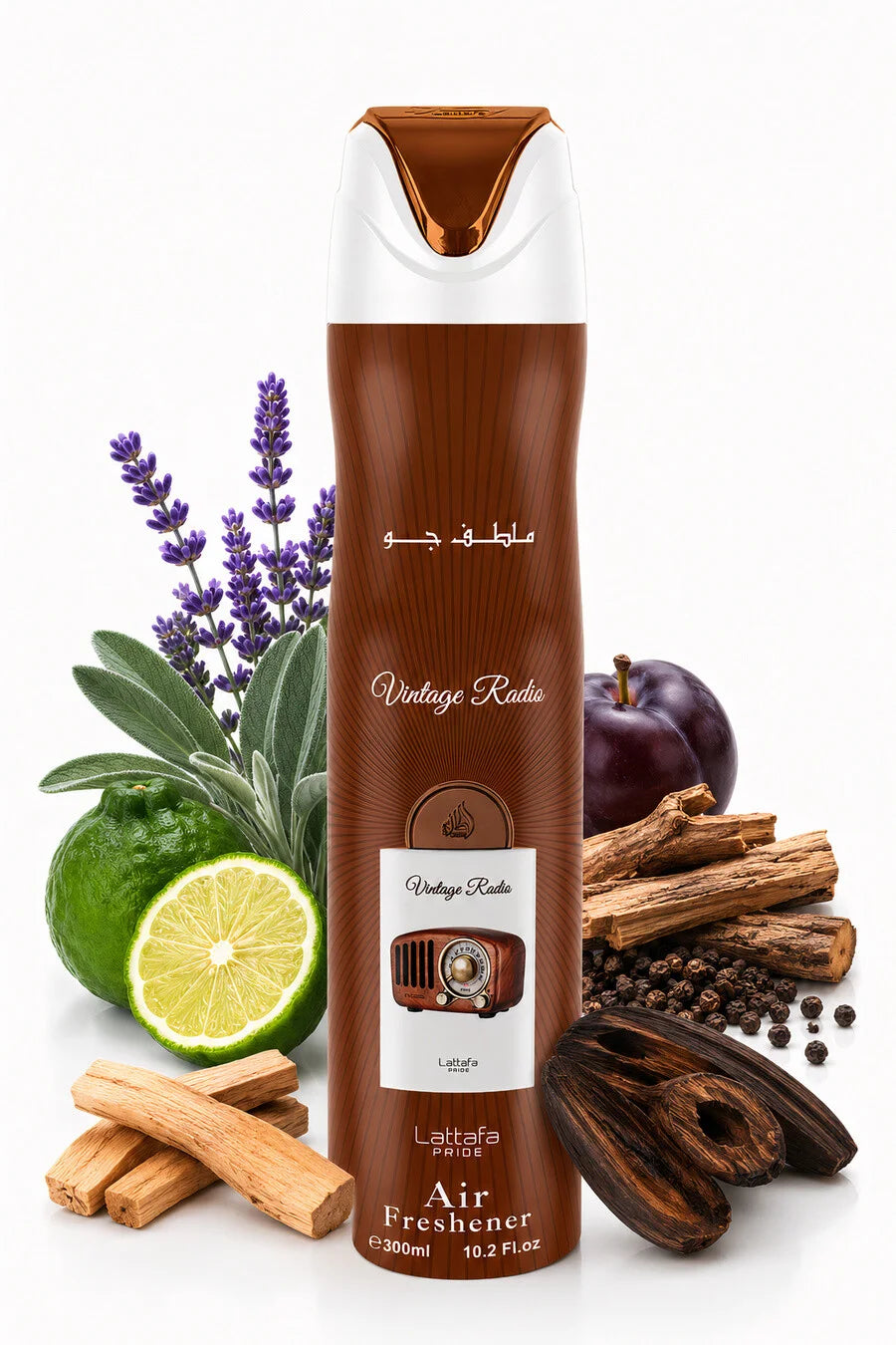 Lattafa Pride Vintage Radio Airfreshner 300Ml